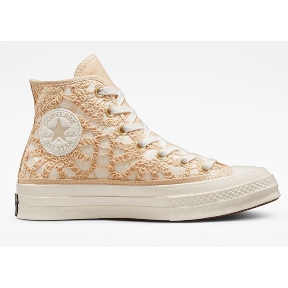CONVERSE CHUCK TAYLOR CHUCK 70 HI TOP SNEAKERS Men 9.5 / Women‎ 11.5 DAISY CORD - Picture 2 of 11